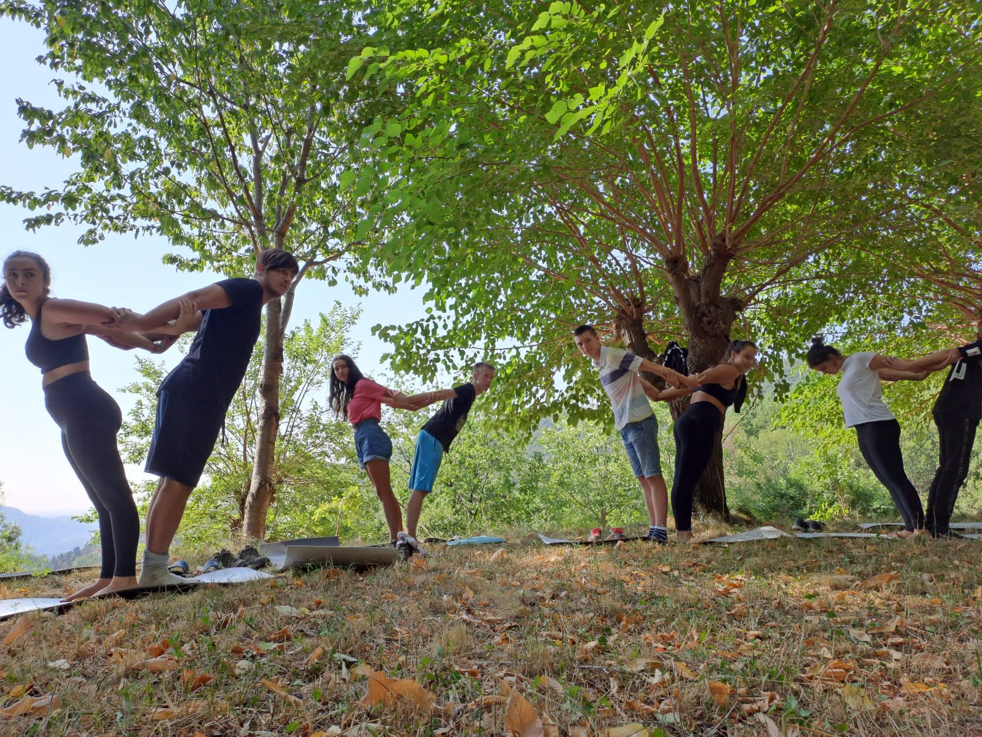 Youth exchange – Land art and inner planet