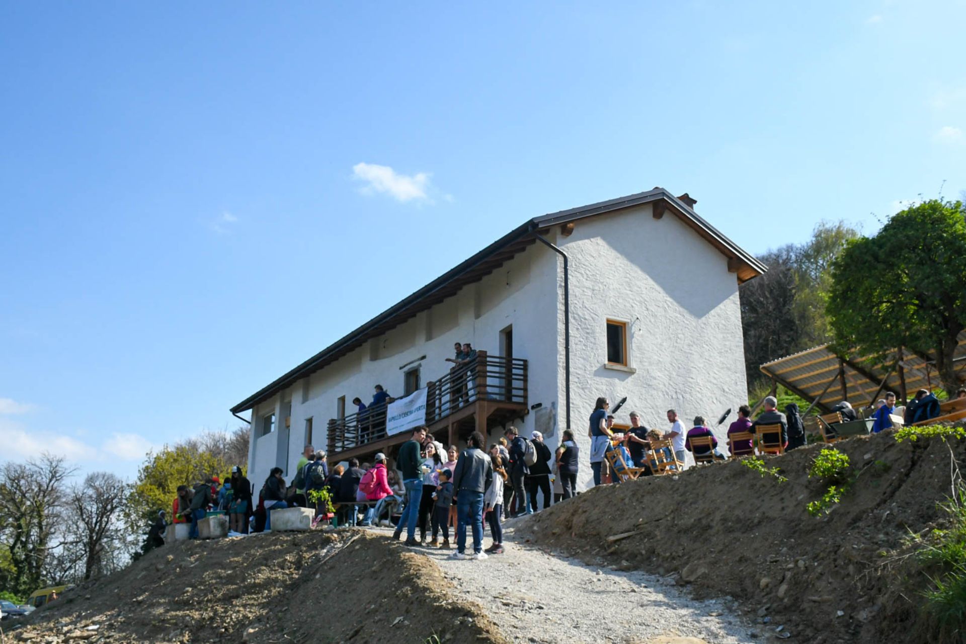Il racconto dell’inaugurazione di Cascina Rapello